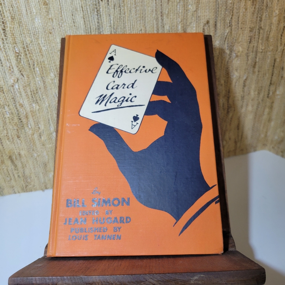 Rare Book "Effective Card Magic" / Edited by Jean Hugard, Out of Print 1st Ed